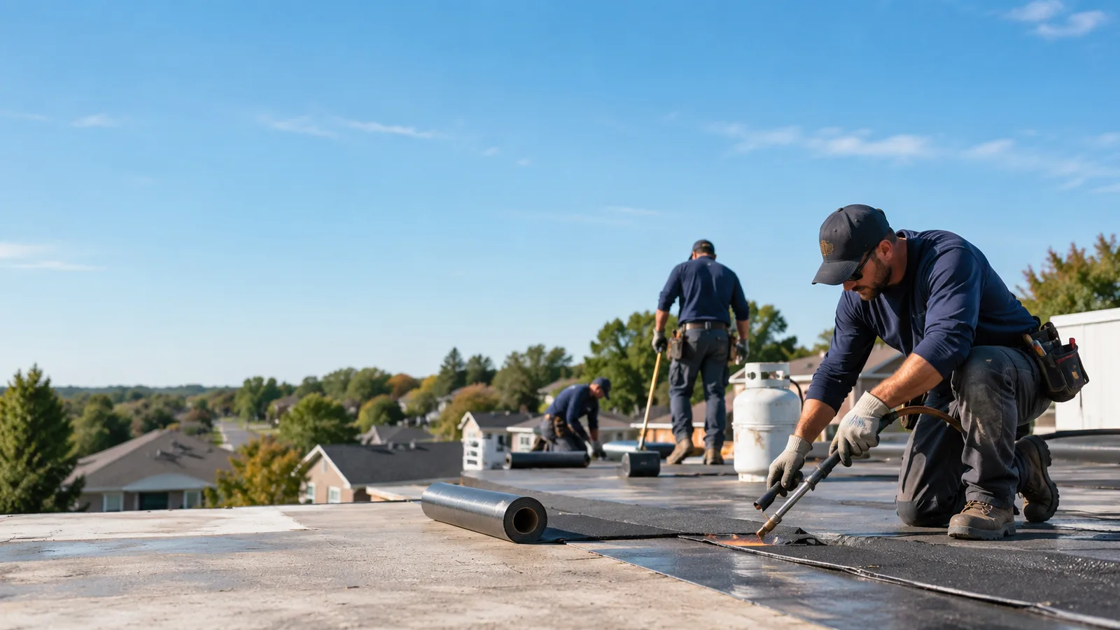 Flat Roof Leak Repair providers in Raymond, IL